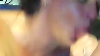 Old Wife Sodomize and Smoking Blowjob