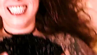 I smash Stella Mae in black stockings. Another day in Stella Mae scene 2