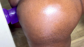 Trying Not to Get Caught Taking Backshots Mastubating.