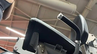 Workout with Masturbate in Public