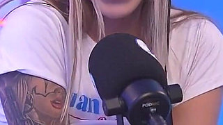 Better Than Her Toys! Mollysmith Squirts All Over the Sybian Machine on Juan Bustos Podcast