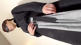 Mayu No83 10 Minutes Continuous Convulsions, Massive Squirting, Semen Eating, Blindfold, Anal Vibrator