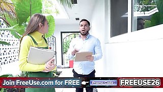 Teen (18+) scene with dollish Peter Green and Mackenzie Mace from FreeUse