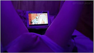 Rating Hentai Based On How Fast They Make Me Cum By Touching My Pussy Pov With Hentai Anime