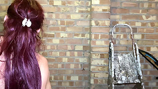 Lesbian Trainer Seduced Firegirl in the Gym
