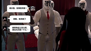 Wife Cheating on her husband with male friends Hardcore Gangbang fucking