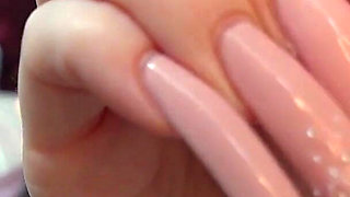 Pink Sparkly Nails Worship