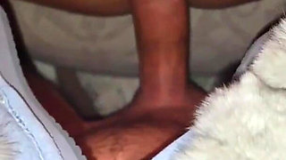 Stepmom in Fluffy Ugg Boots Wants Cum in Her Pussy