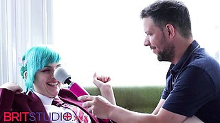 Magnetic hooker at female edging porn