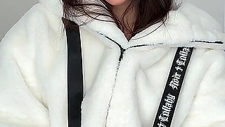 JOI CEI - Cum on Your Goddess's Fur Jacket and Clean It All