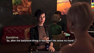 My Husband's Boss Fucks Me Hard - Chapter 2 Part 1 - Anal & Blowjob with Big Booty MILF