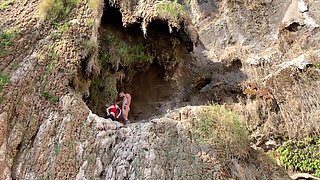 Pummeling on a Cliff (Aiden Ashley, alaina taylor, dante colle, emma korti, india love, leah mifsud, goddess egirl, sabara)