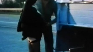 Warning Fantastic blonde big cock blowjob and cumshot