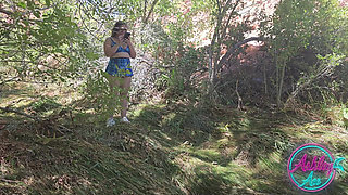 Behind the Scenes Photo Shoot - Ashley at Ash Creek Spring