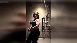 Barely Legal Girl Gets Fingered Hard During TikTok Livestream!
