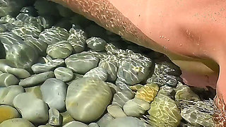 My Sexy Beauty Is Sunbathing on a Nudist Beach