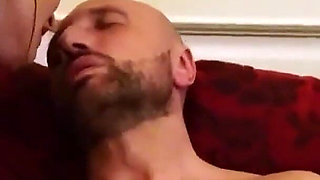 Interracial Foursome in the Livingroom with BBC and the Bitch