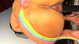 Webcam great ass Latin woman teasing