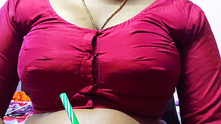 Indian Romantic Couples Honeymoon in Bedroom