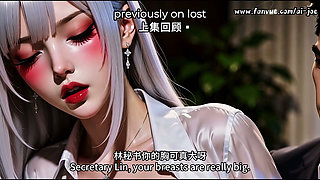 Office Secretary Gives CEO a Blowjob and More... Episode 4 AI Generated