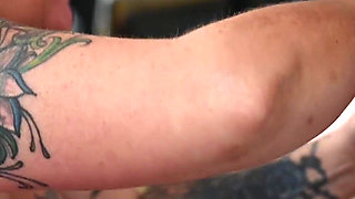 Locktober CBT Playtime with My Sex Slave with Extreme Spiked Cock Ring Head Dildo