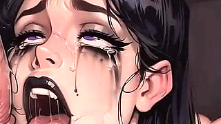 My New Girlfriend Taboo Hentai Game Ep.45 Goth Girl Friend Ruined Makeup From Extreme Deepthroat!