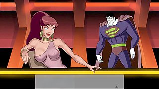 Unlimited fun with Superman's nymph in this fresh cartoon adventure