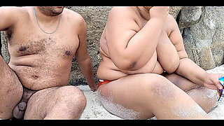 Nudist Beach, I'm Showing Myself off to Everyone