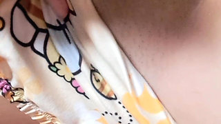 INDIAN GIRL TOUCHES HER PUSSY WITH STEPDAD