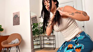 Big-Tits French Hentai Beauty Soaks Panties During Wild POV Tease for Her Best Friend