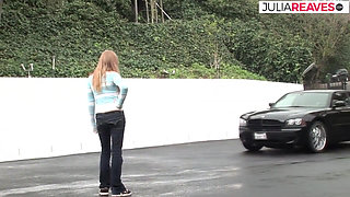 Shy 18yo teen Sandra deflowered by huge black cock