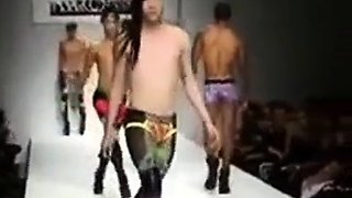 Black Crossdresser in Fierce Runway Show
