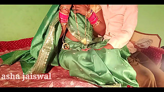 Masti Choda Mast Video by Speaking in Hindi Voice in Big Sister Silk Sari From Her in-laws