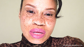 Learn From Rosie 8- Ebony Femdom Goddess Rosie Reed Mental Domination Slave Training