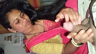 New Indian Girl Step Mom Pink Lollipop Sucking Fun in Bathroom HD