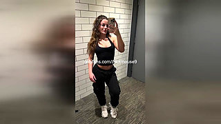 18yo Slut Virgin Fucked Raw Live Gym Fail