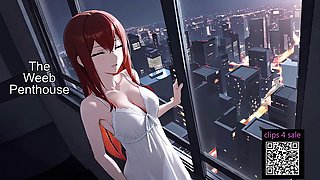 The Weeb Penthouse: Makise Kurisu in Steins Gate BDSM Bondage
