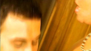 Glamour chick at customer video