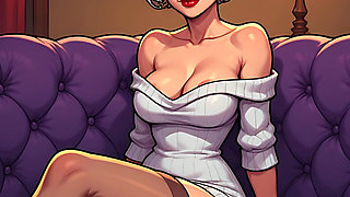Classy Cartoon Matures Tits Out