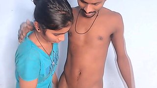 18yo brunette with long legs takes a big cock in missionary