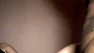 Tan blonde MILF sucks and fucks a big cock