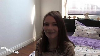 Karina's First Black Cock and Her Husband Is Watching