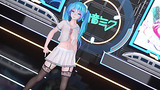 Multiplayer Masterpieces [mmd] Big Duck, Glory, Miku - Thumbs up, Dance Party, Orgy, Sexy Uniforms, Striptease, Korean Dance