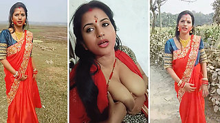 Season 39. Hot Desi Bhabhi Fucking in Forest with Neighbour Stepbrother