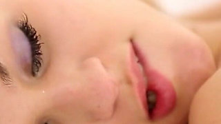 Romantic Expression of Love Between Slavic Girls Sealed Through Kissing and a Lovely Fingering Touch