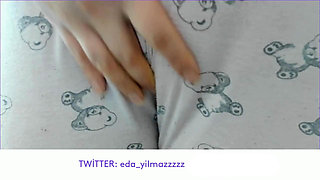 Rubbing Pussy with Pajamas- Cameltoe