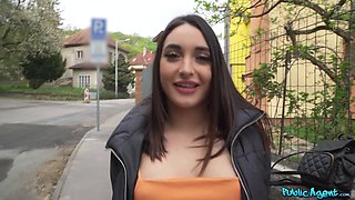 Martin Gun’s Italian Brunette Passion in Public