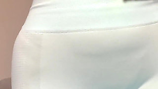 Cum in Panties - Making Him Fill My Panties Before the Gym