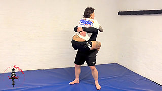 Kourtneyinked Vs Masked Rider - Submission Wrestling Showdown