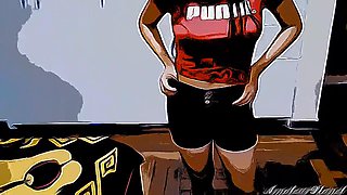 Innocent Stepsis Wants To Learn How To Have Sex And Her Stepbrother Takes ...